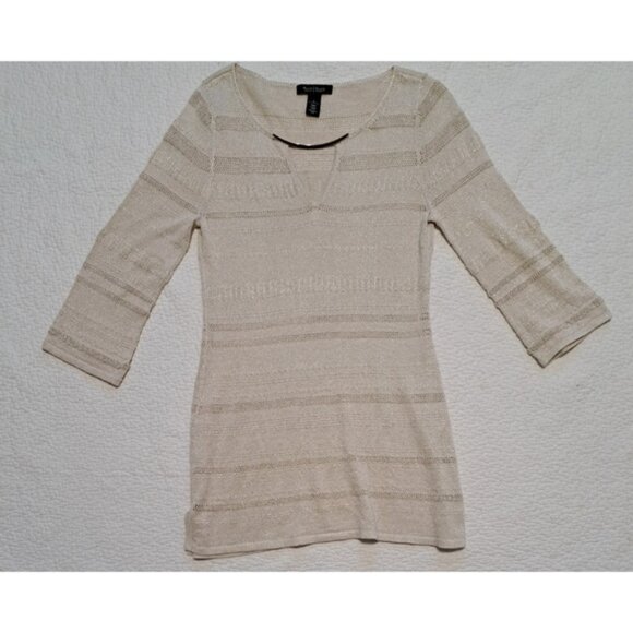 White House Black Market Keyhole Tunic - Picture 4 of 10